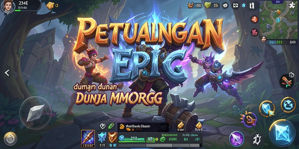 Gameplay seru dan grafik menawan dalam 234E.