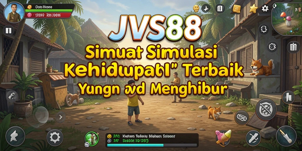Screenshot gameplay JVS88 menunjukkan momen interaksi mendalam dengan karakter.