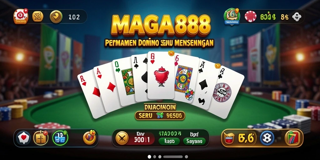 Tampilan gameplay MAGA888 yang menarik dan interaktif.
