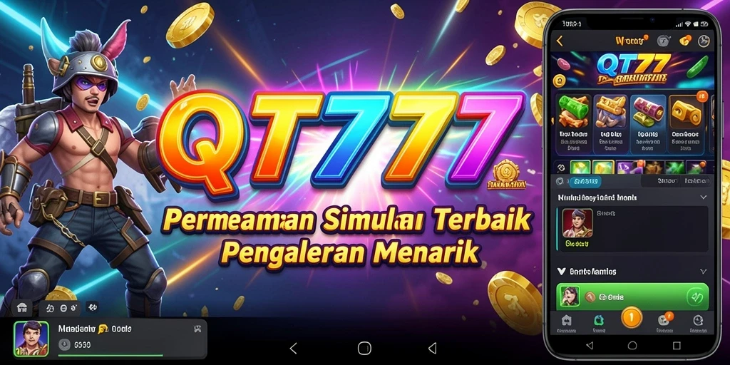 Tampilan gameplay QT777 yang menarik dan realistis.